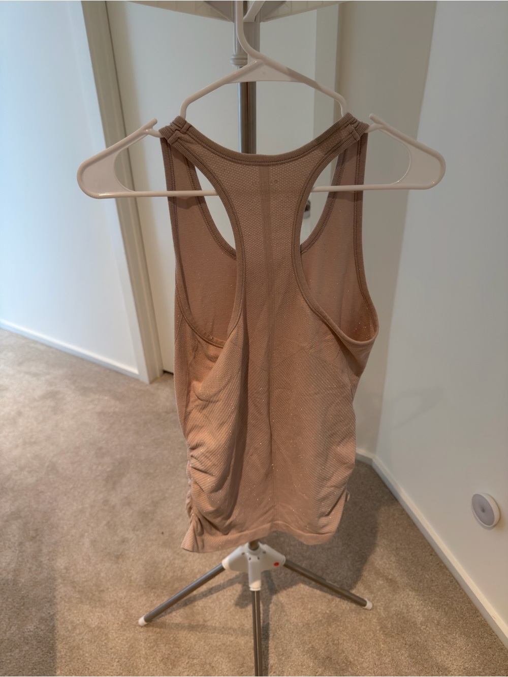 Athleta Shimmer Ruched Racerback Tank - Picture 4 of 4